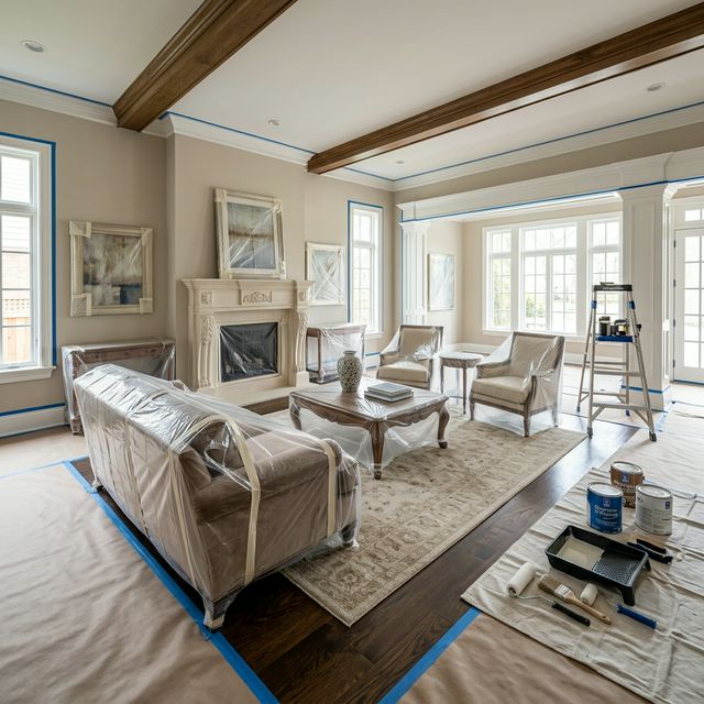 Eşyalı Evlerde Boya Badana Süreci: Mobilyalarınız Nasıl Korunur?